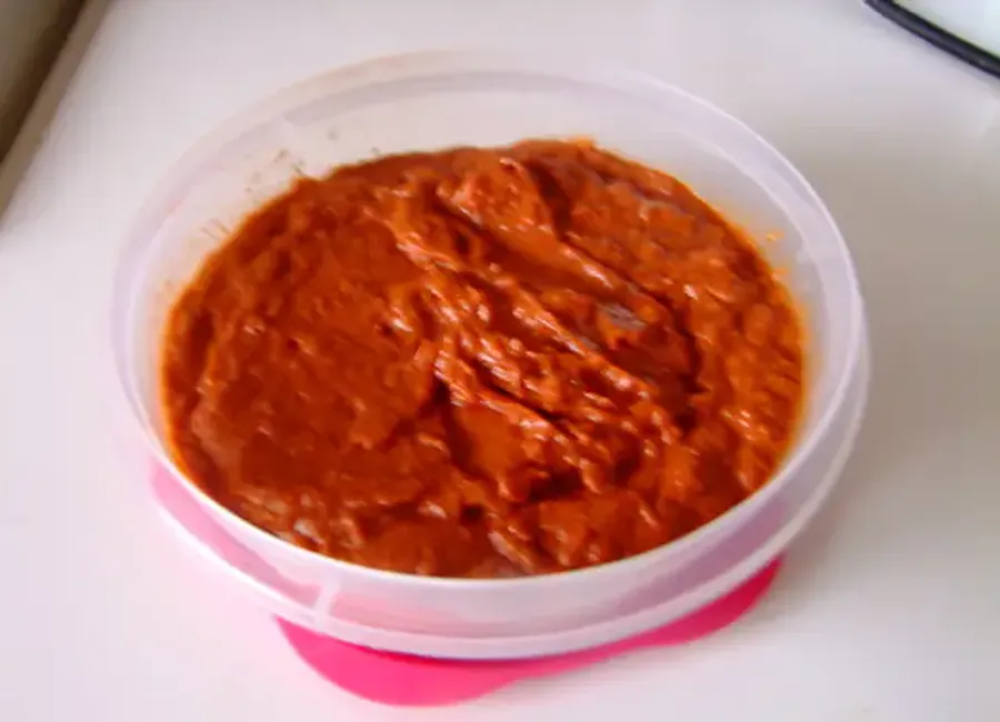 Sauce à la merguez, piment et tomate