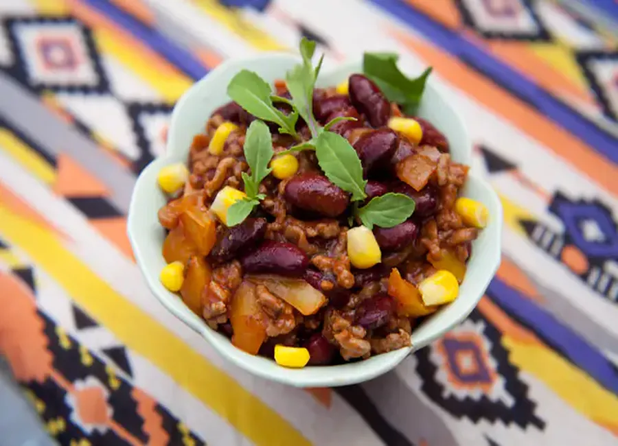Chili con carné très simple et délicieux