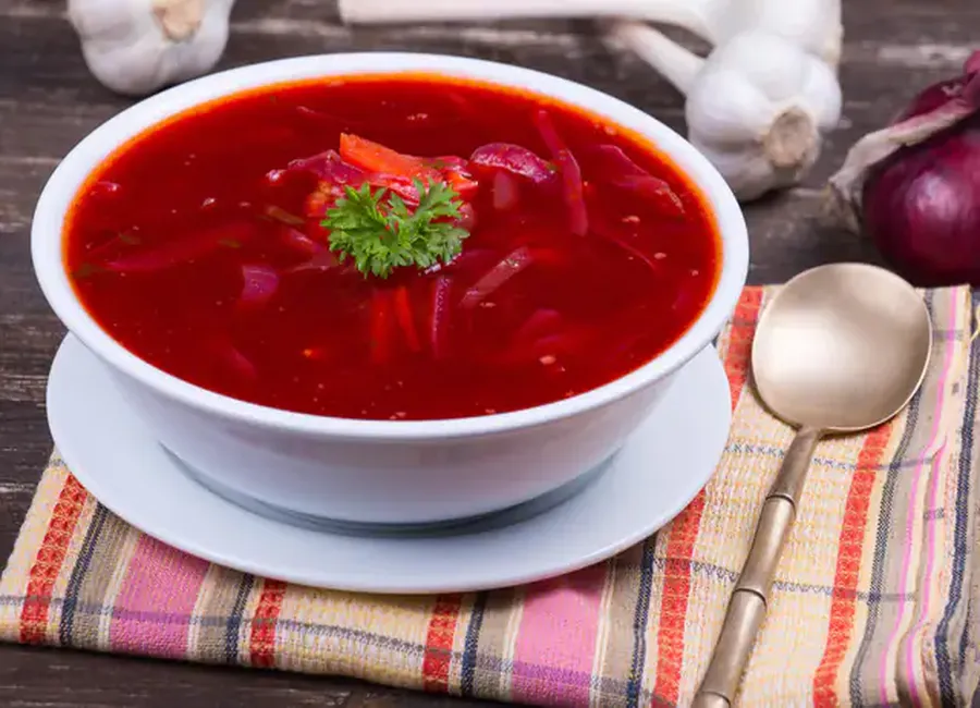 Velouté froid de betteraves