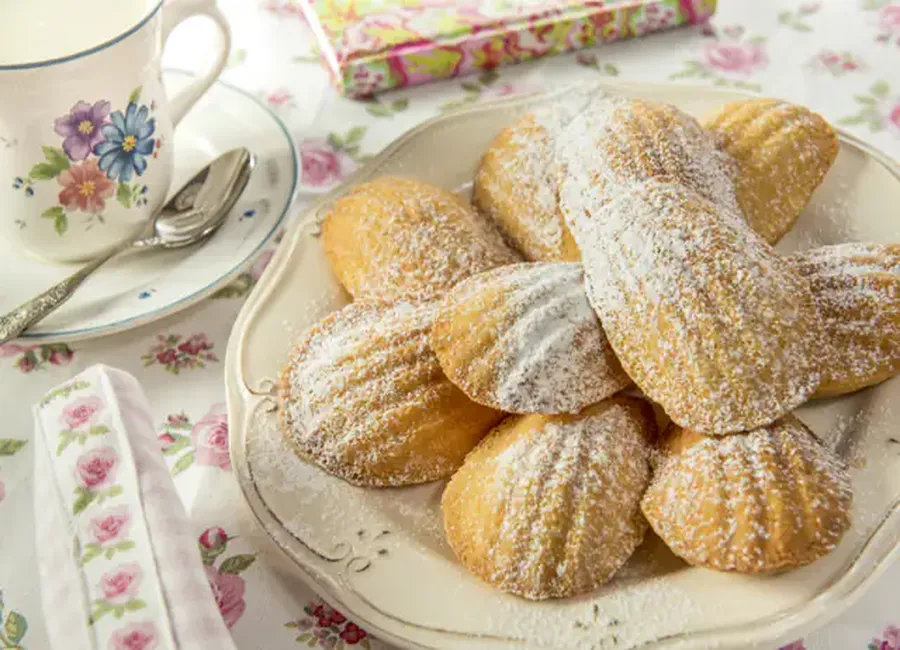 Madeleines à la vanille sans sucre