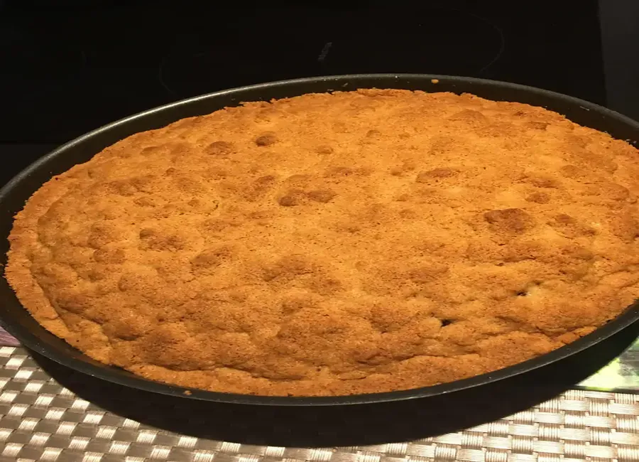 Gâteau aux 'streusel' (streuselkuchen)