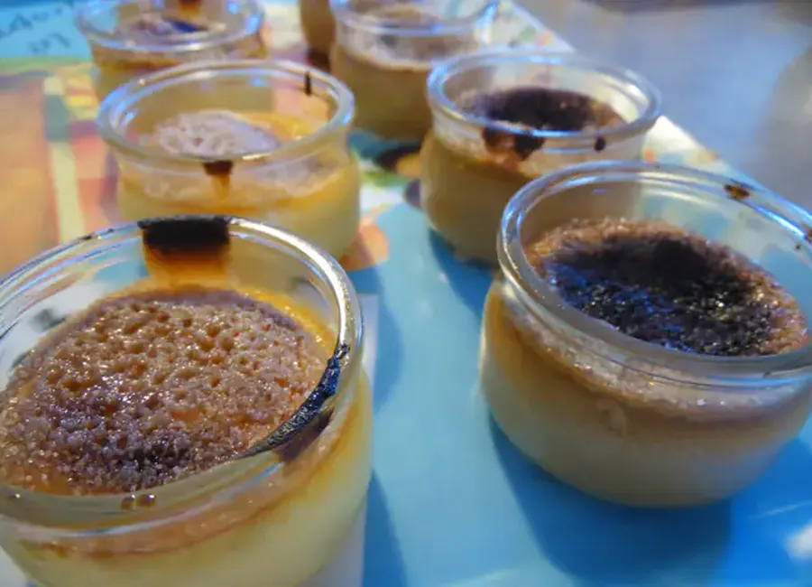 Crème brûlée au carambar