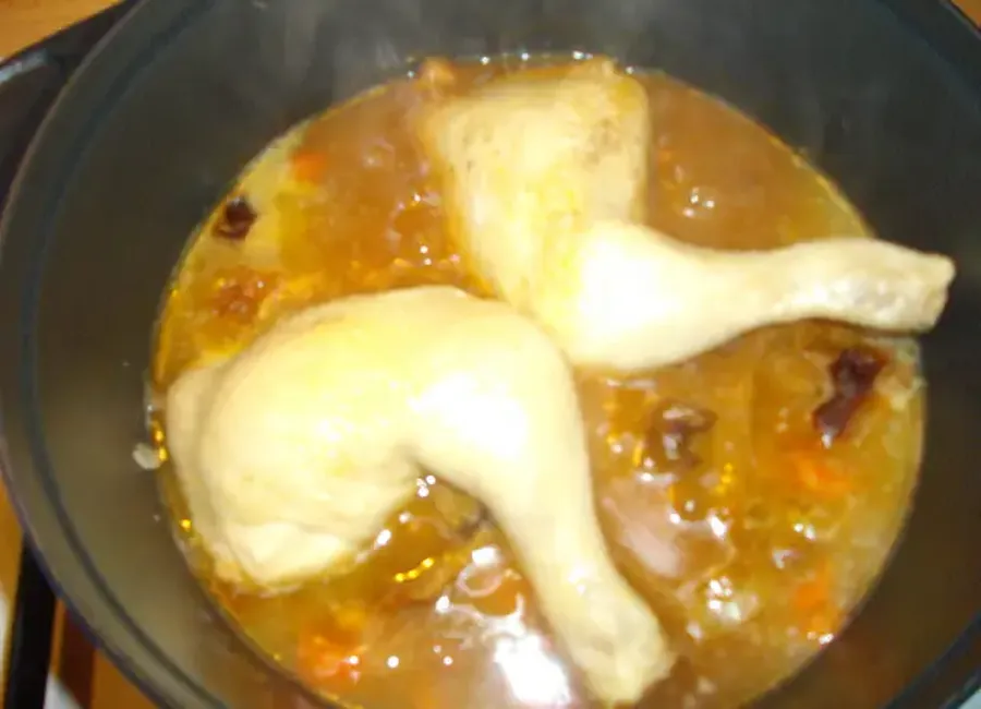 Cuisses de poulet façon carbonnade flamande
