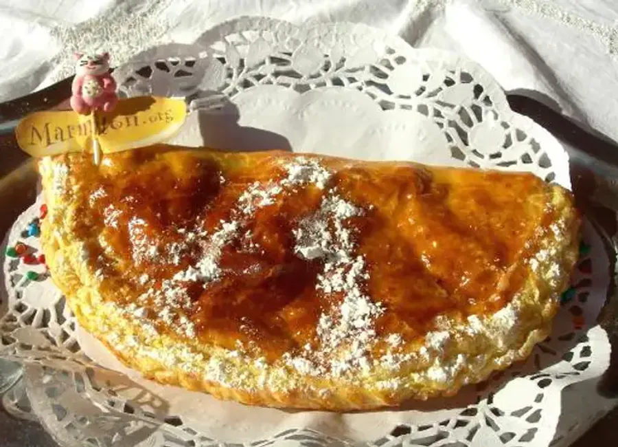 Gâteau-chausson pomme-banane