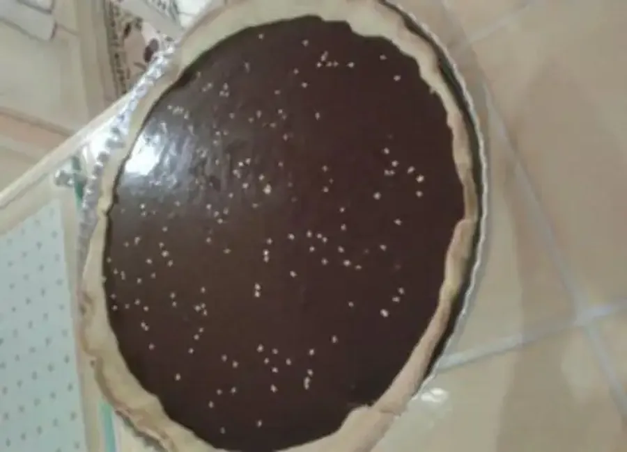 Tarte chocolat carambar