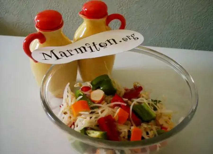 Salade des îles au surimi