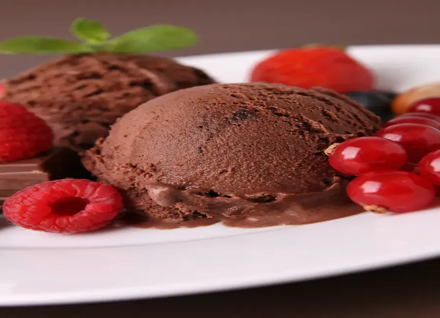 Sorbet au chocolat