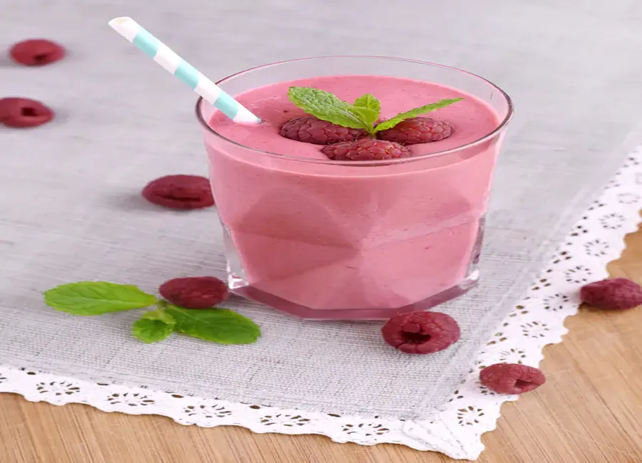 Smoothie au yaourt et aux fruits