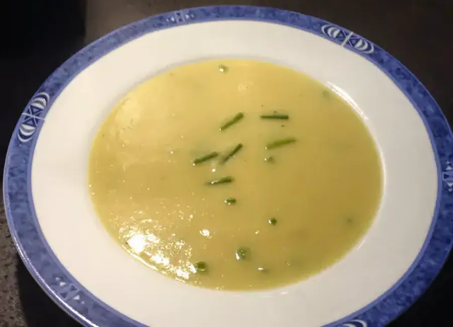 Crème d'asperges blanches