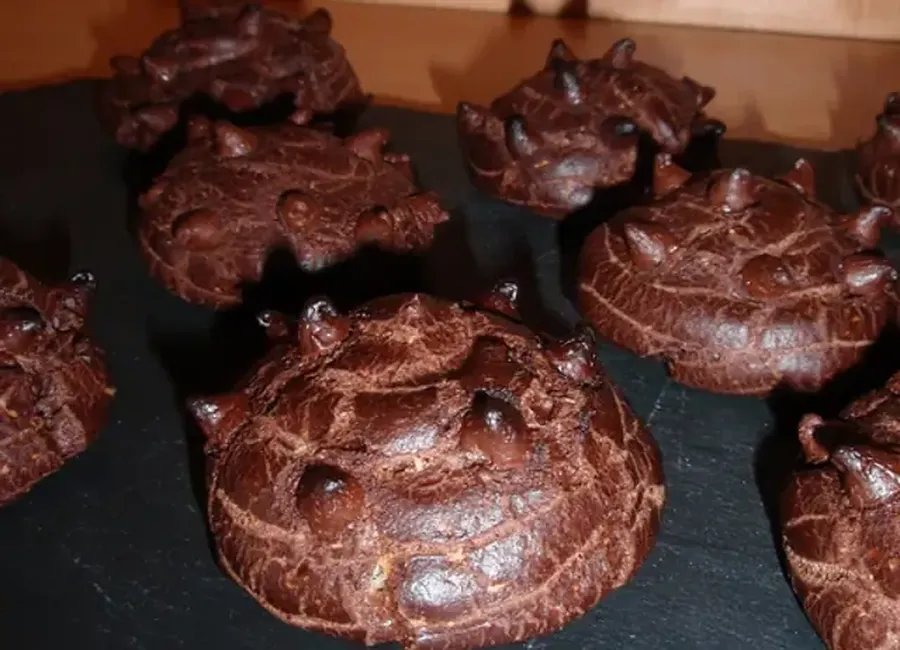 Chouquettes au chocolat