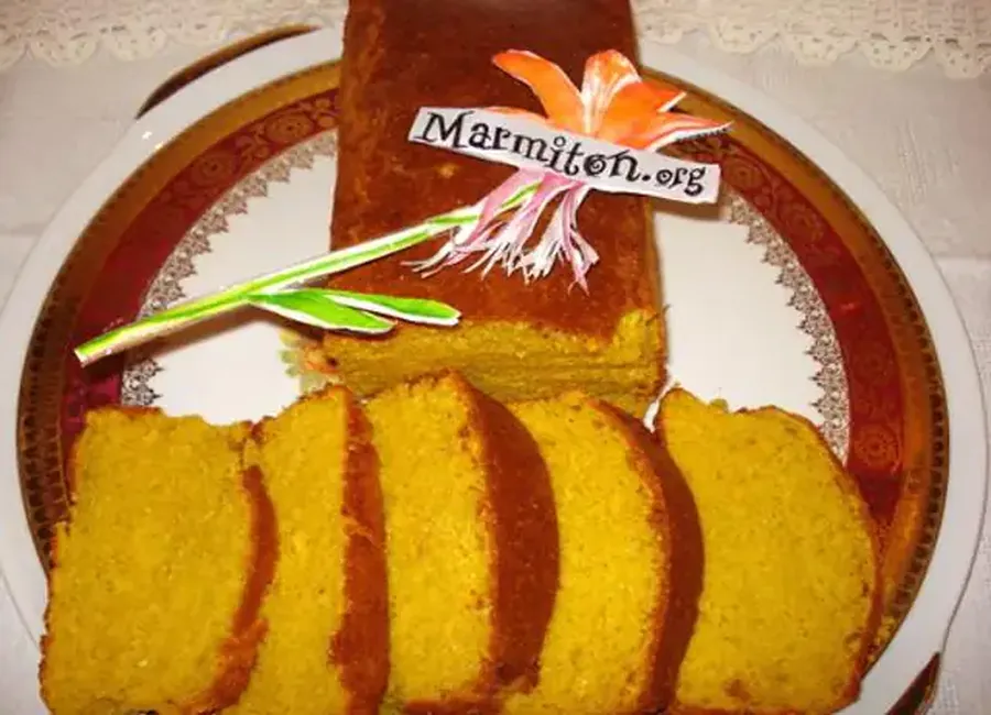 Cake marseillais au goût de panisse ( à la farine de pois chiches )