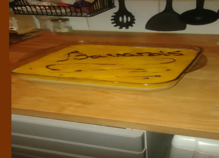 Bavarois à la mangue