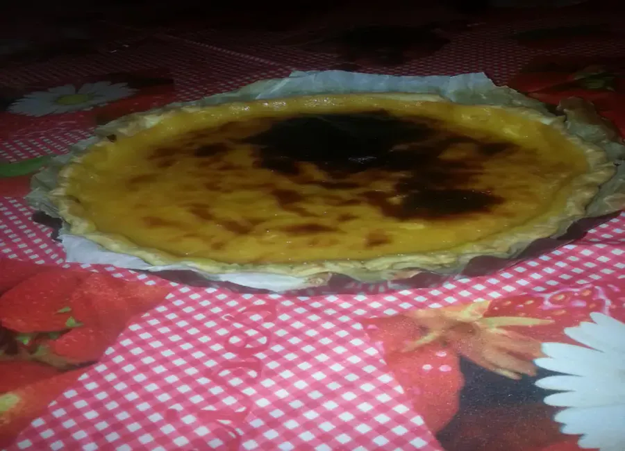 Tarte oranges cannelle