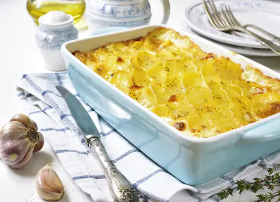 Gratin dauphinois aux cèpes