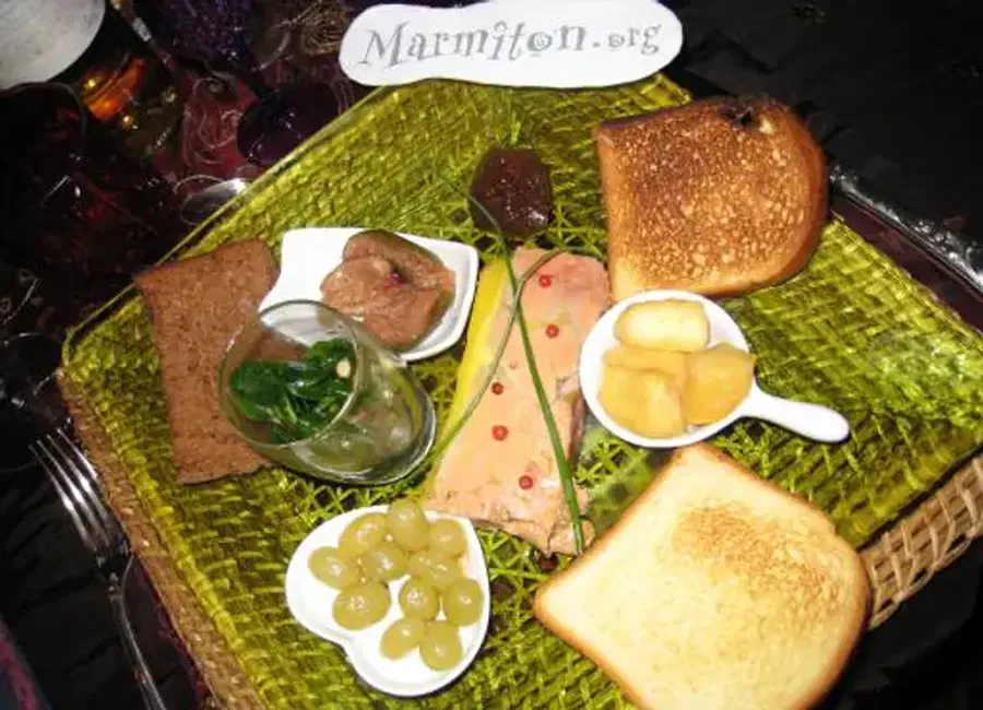 Ma terrine de foie gras top classe