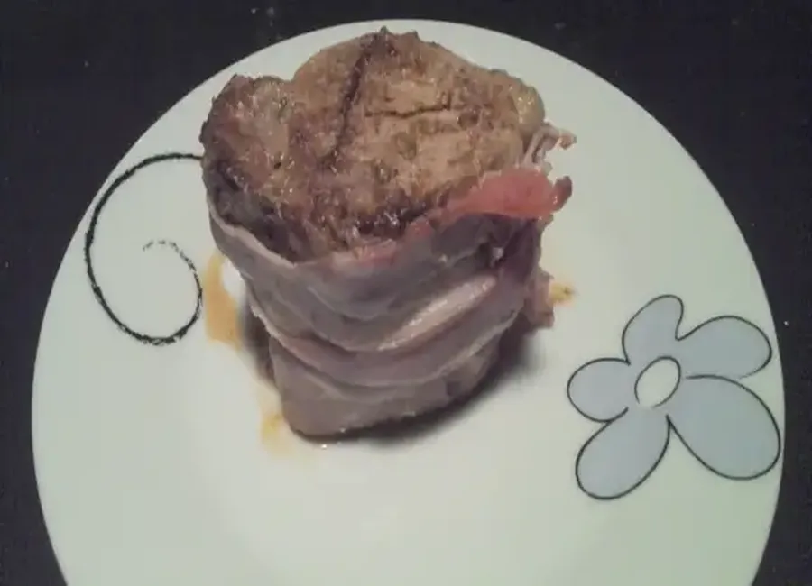 Paupiettes de filet mignon aux champignons