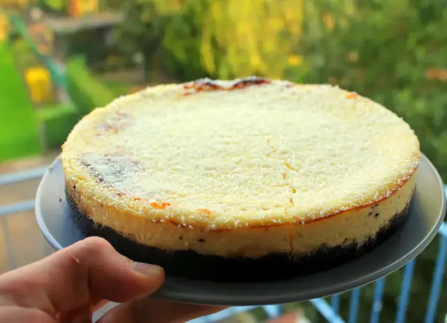 Cheesecake oréo coco