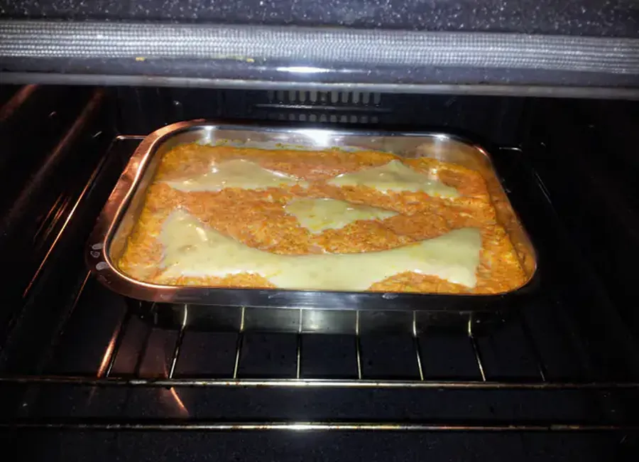 Gratin de pâtes au potiron