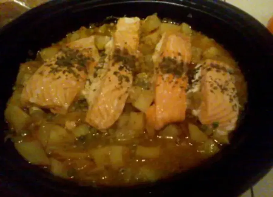 Tajine de saumon