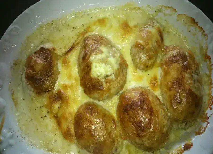 Pomme de terre au brie