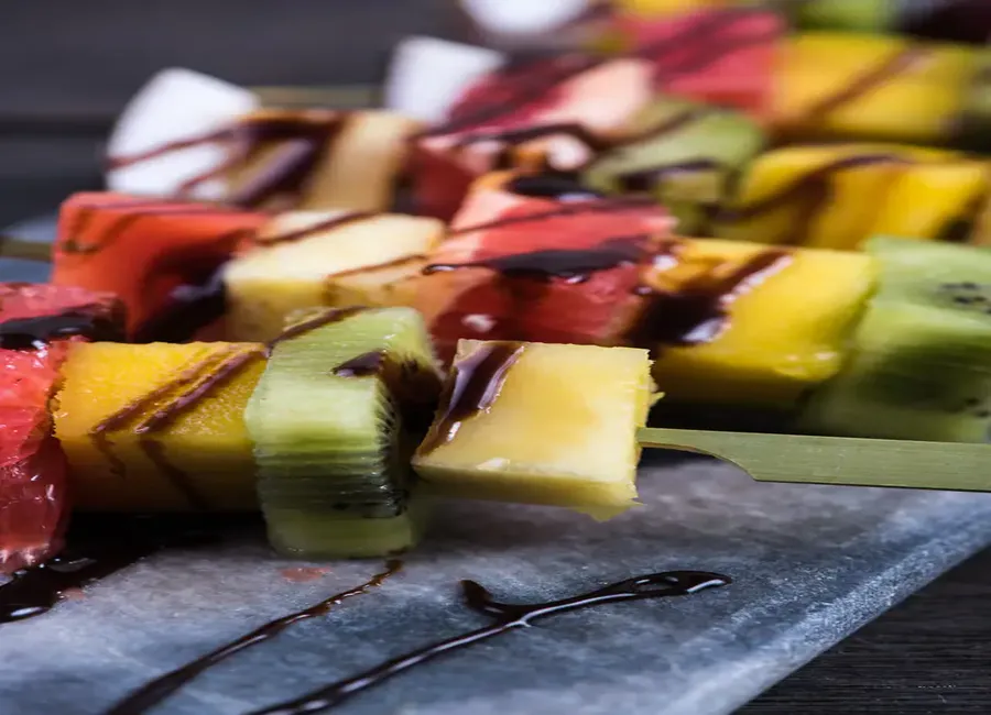 Brochettes au chocolat