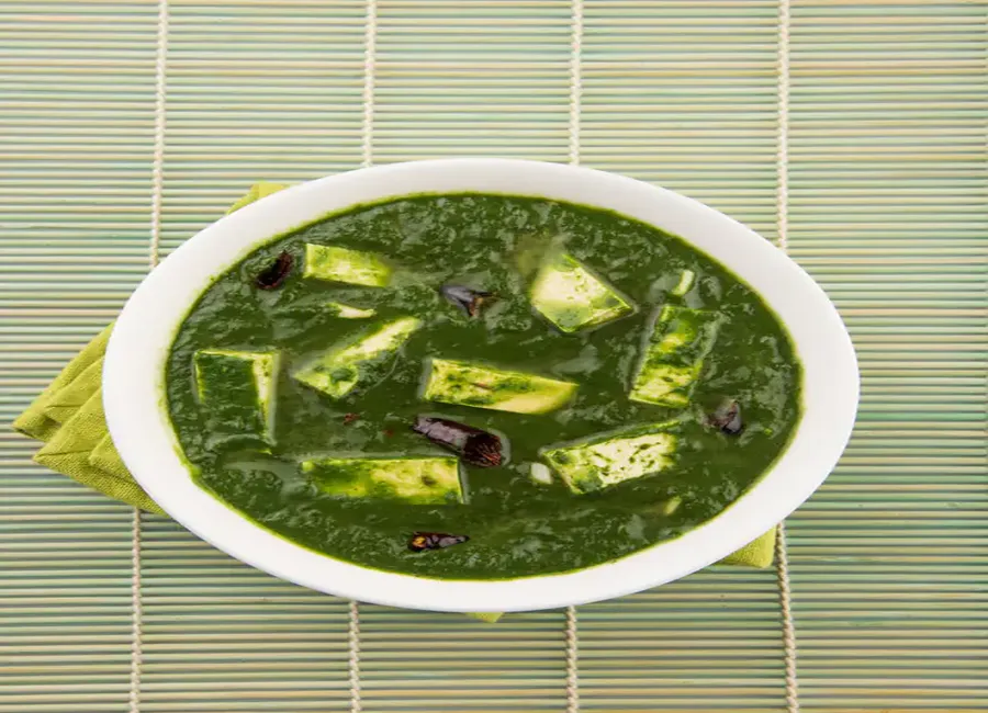 Epinards tout simples au curry