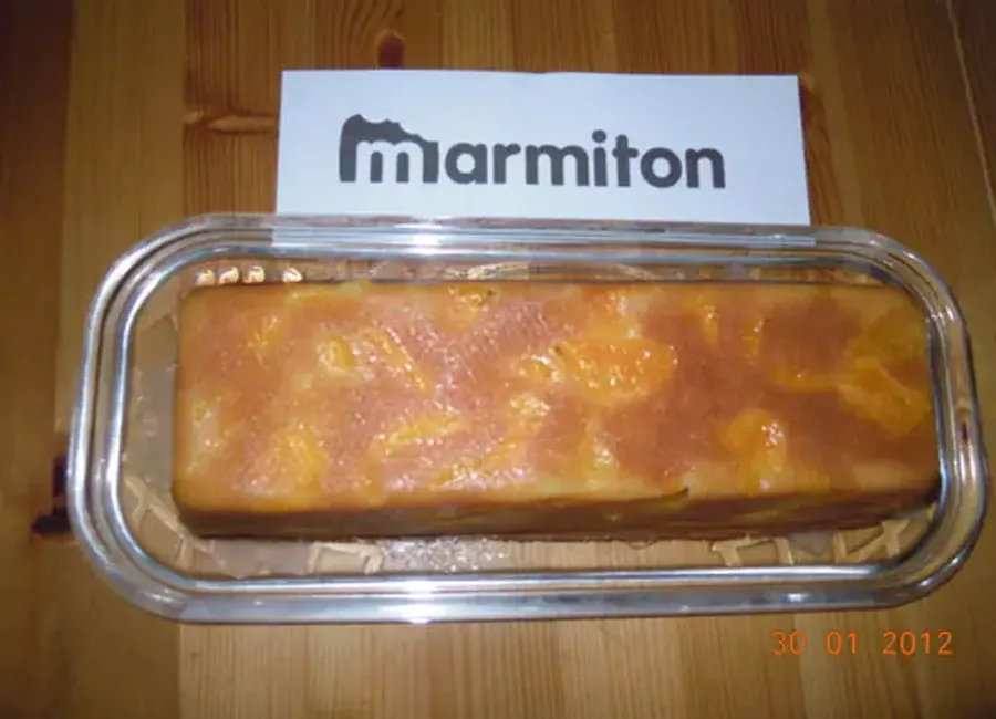 Cake aux pêches moelleux