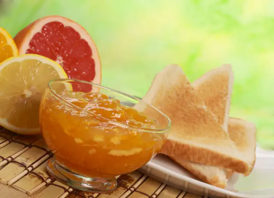 Confiture de pamplemousses