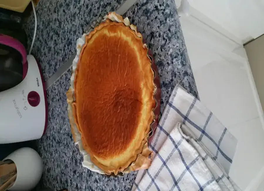 Flan pâtissier citroné