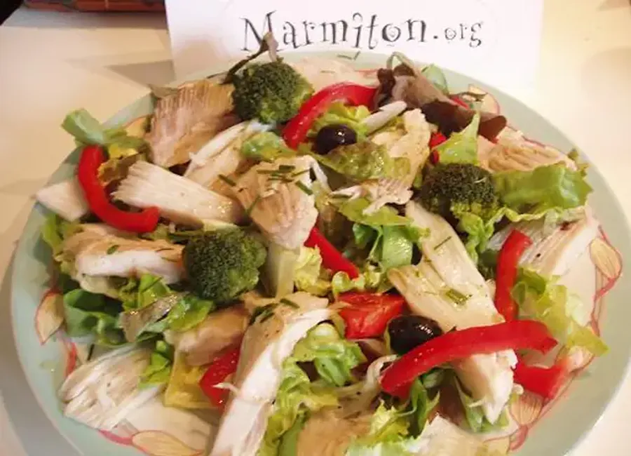 Salade de raie tiède