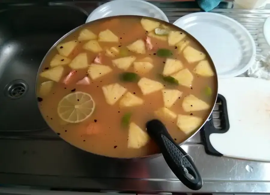 Punch planteur fruité à la vanille