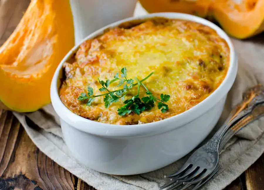 Gratin de potiron minceur