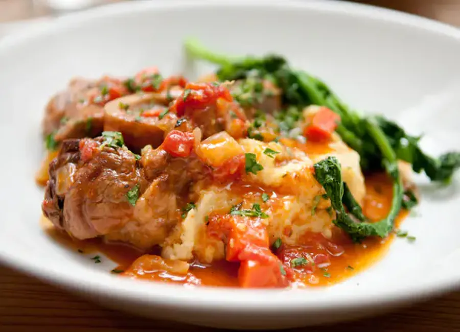 Osso bucco à la moutarde