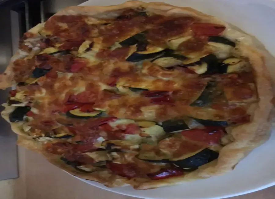 Tarte balsamique aux légumes du soleil