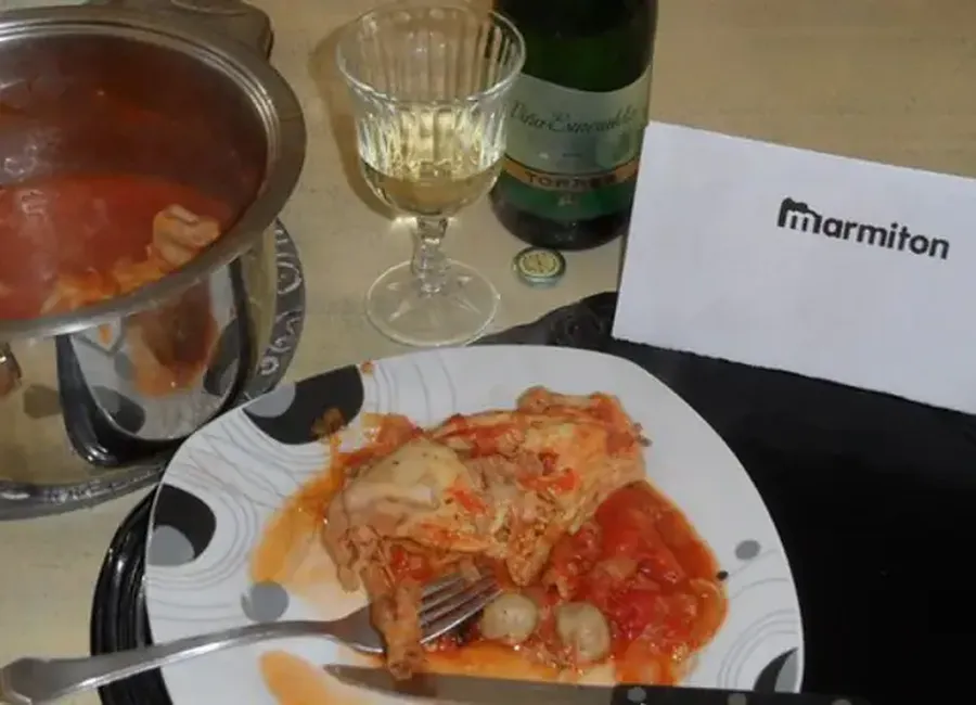 Mon lapin aux tomates et oignons confits