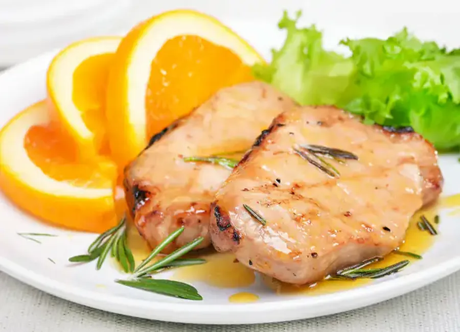 Rôti de porc à l'orange