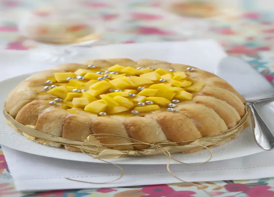 Charlotte à la mangue