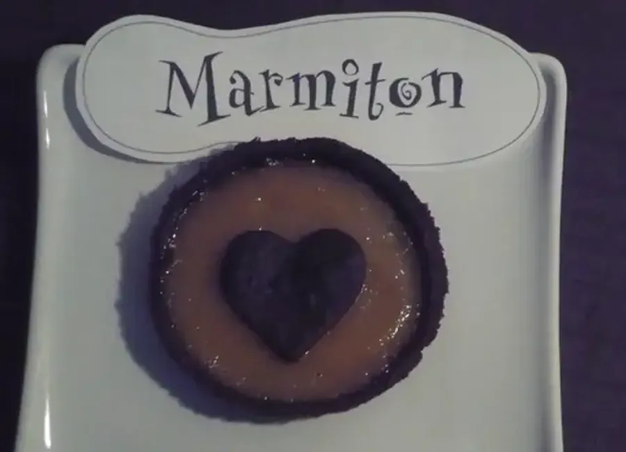 Tartelette mangue chocolat