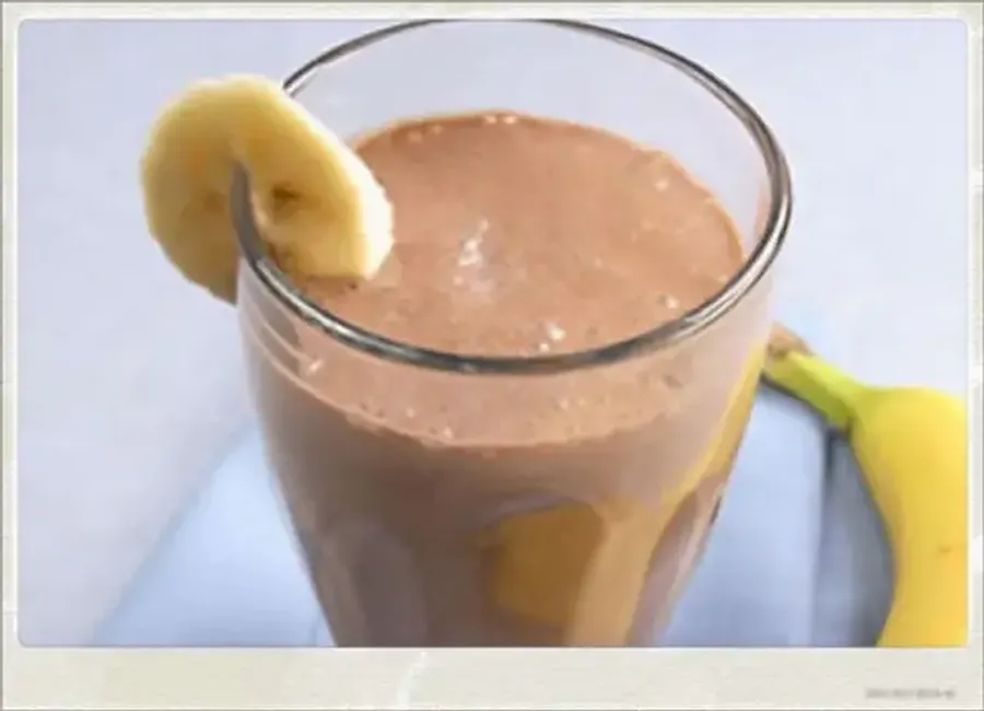 Milk-shake banane nutella