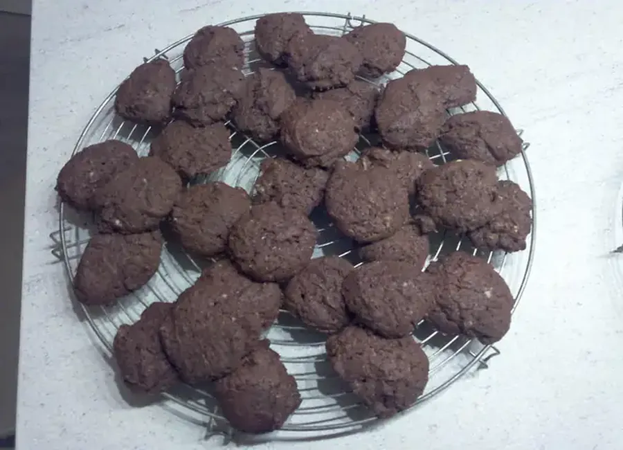 Cookies au cacao et beurre demi-sel