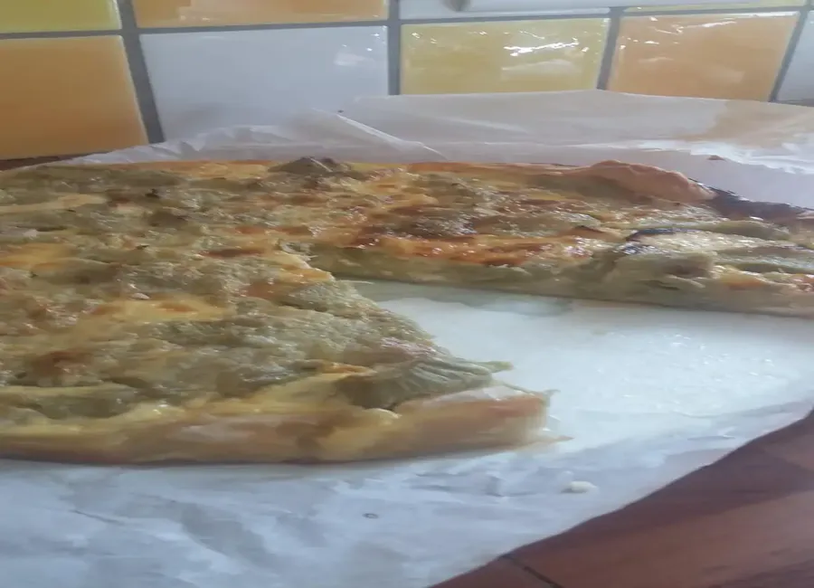 Tarte grand-mère à la rhubarbe