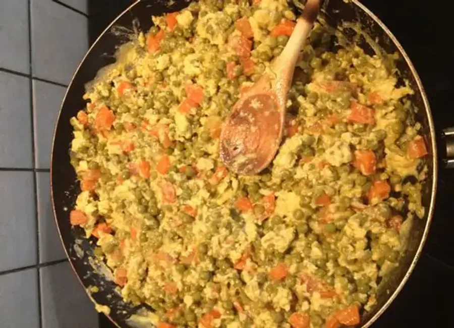 Omelette printanière