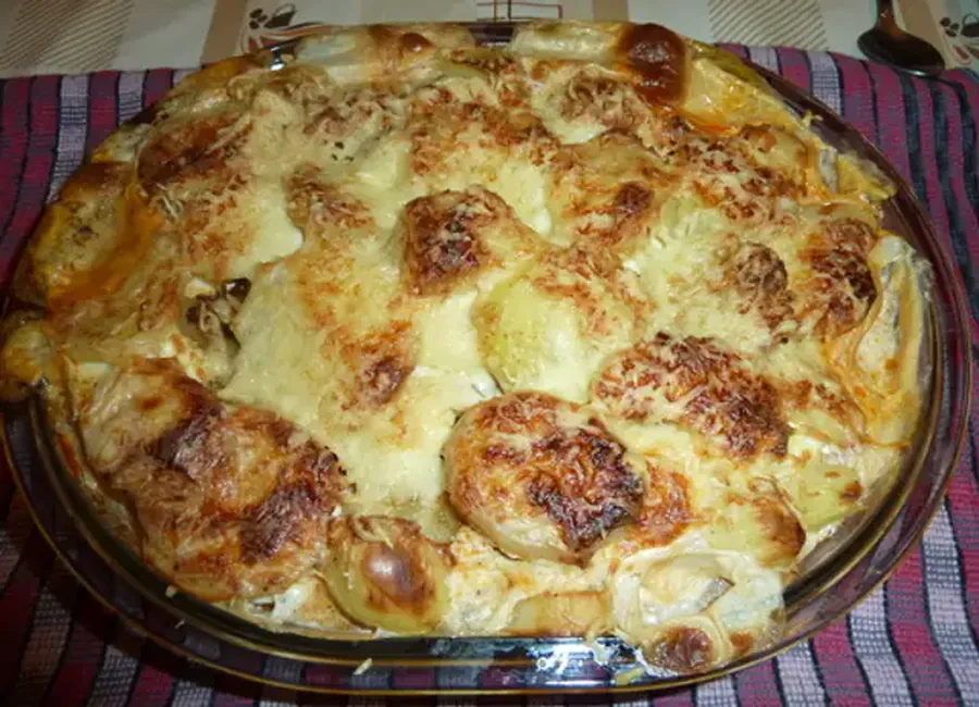 Gratin de pommes de terre au chorizo fort