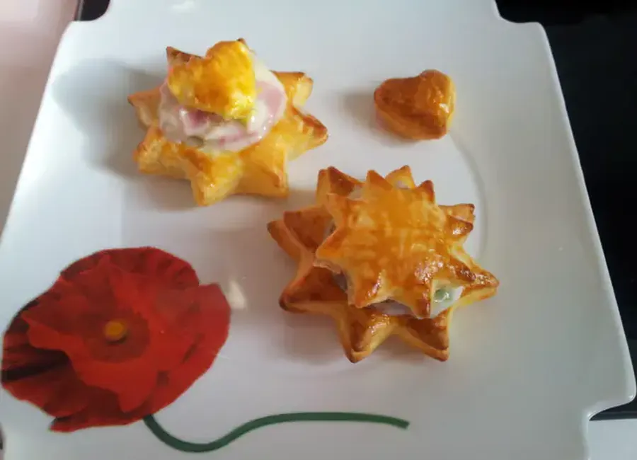 Bouchées à la reine aux poireaux