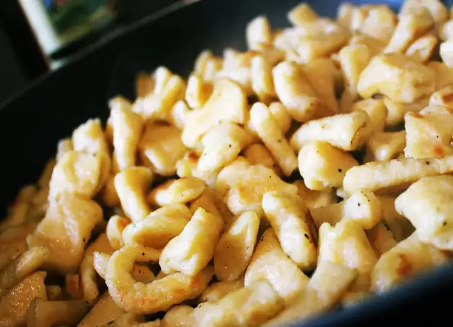 Gnocchätzle (gnocchis et spätzle)