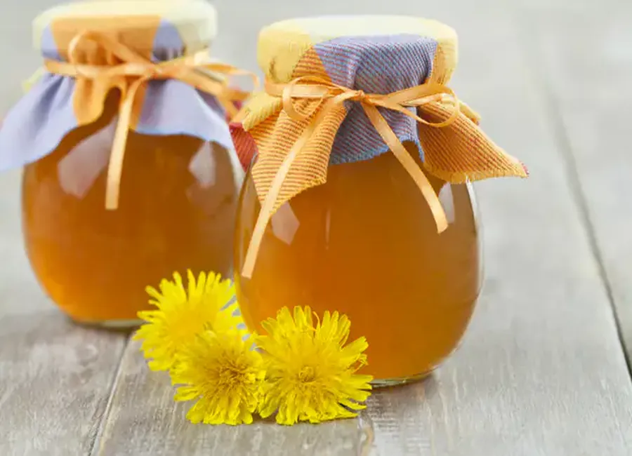 Confiture de fleurs de pissenlits