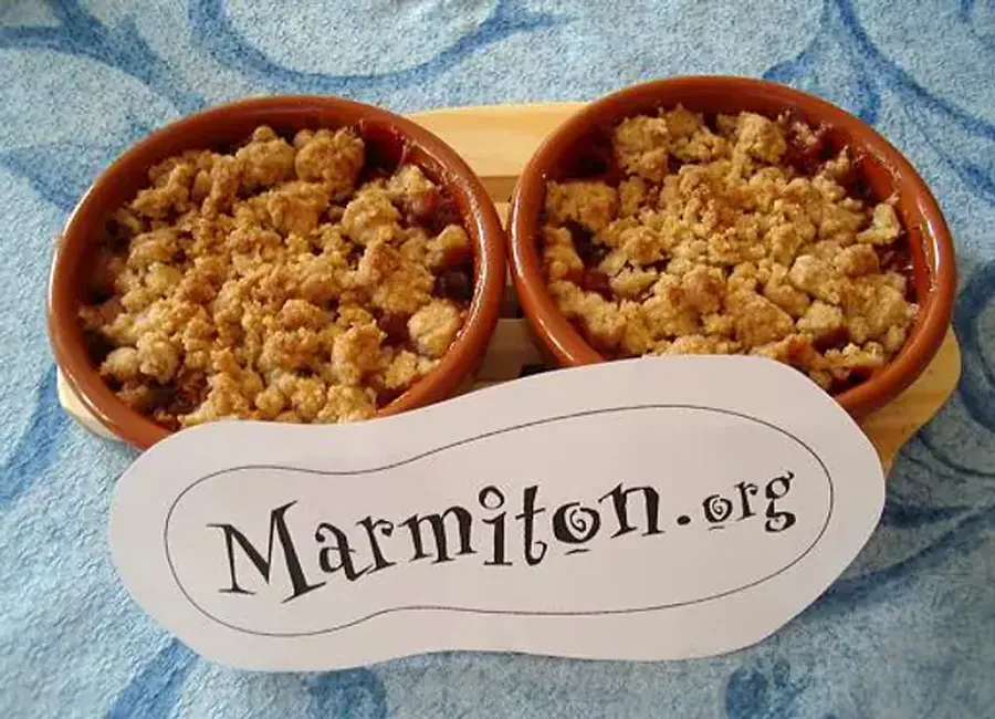 Crumble aux nectarines