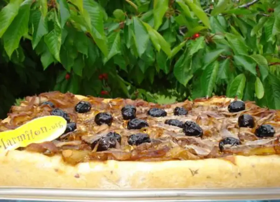 Pissaladière à la machine à pain