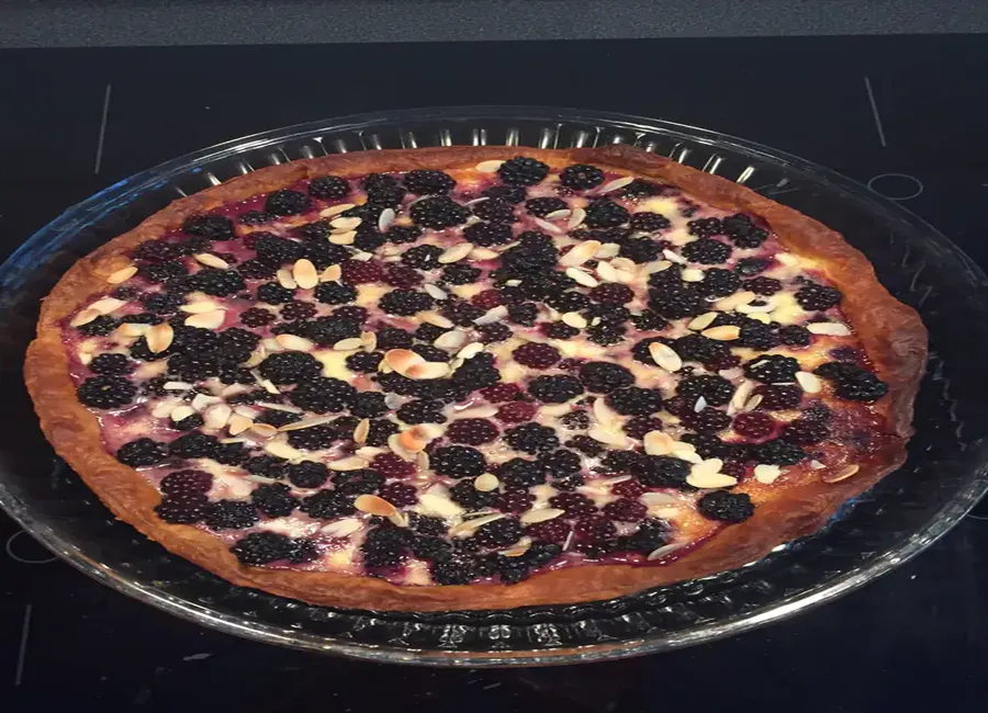 Tarte aux mûres de bub