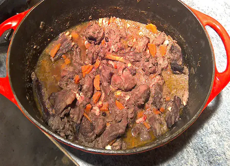 Marcassin en civet
